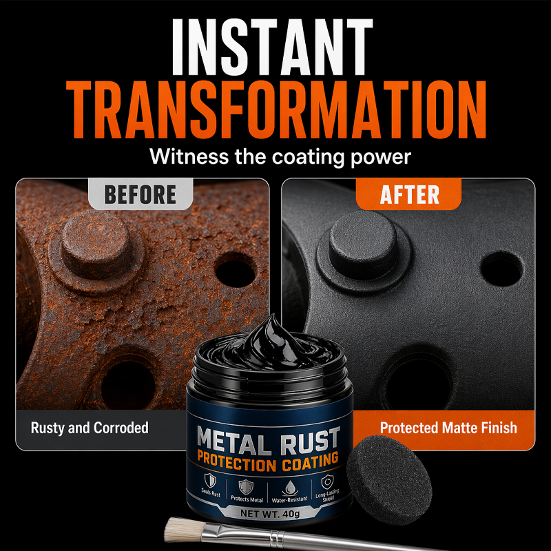 🛠️ AEXZR® Black Metal Repair Paste – Rust Protection & Surface Refresh⚫