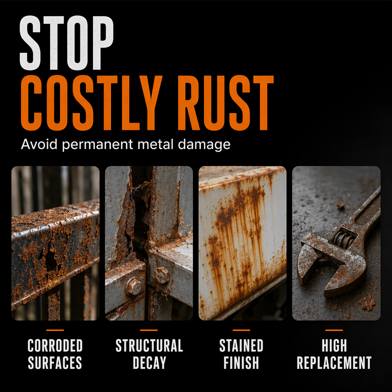 🛠️ AEXZR® Black Metal Repair Paste – Rust Protection & Surface Refresh⚫