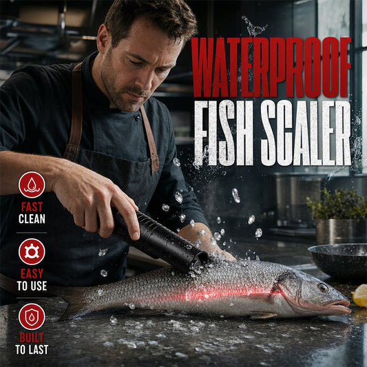 🐟🏆Electric Waterproof Fish Scaler Tool